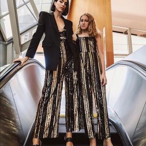 bardot goldie jumpsuit